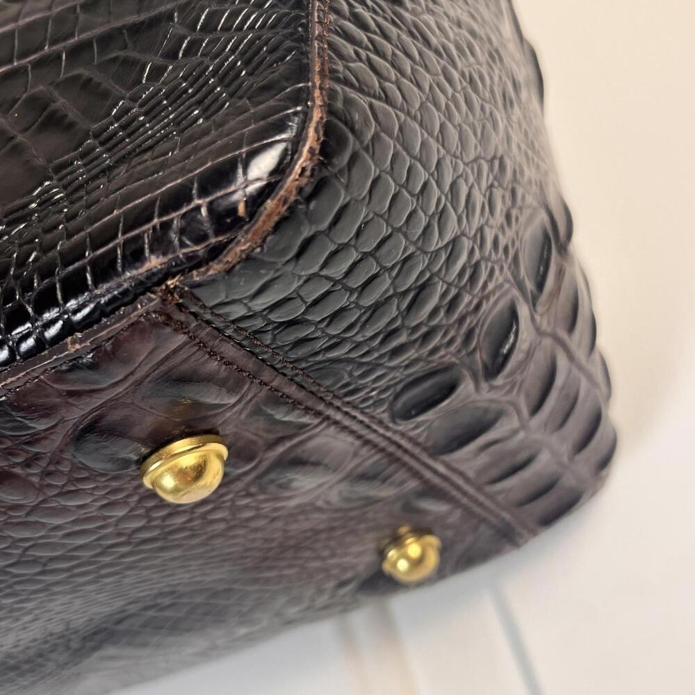 Brahmin Camden Satchel in Cocoa Ombre Melbourne - Read Description - Picture 4 of 9